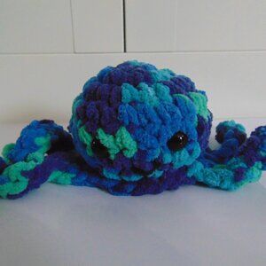 Crocheted Soft Mini Octopus